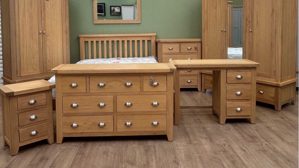 York Oak Bedroom Range